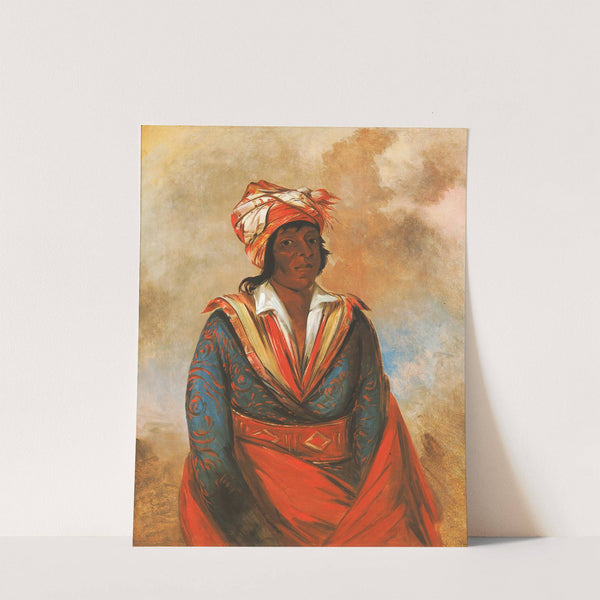 Kút-tee-o-túb-bee, How Did He Kill, a Noted Brave by George Catlin