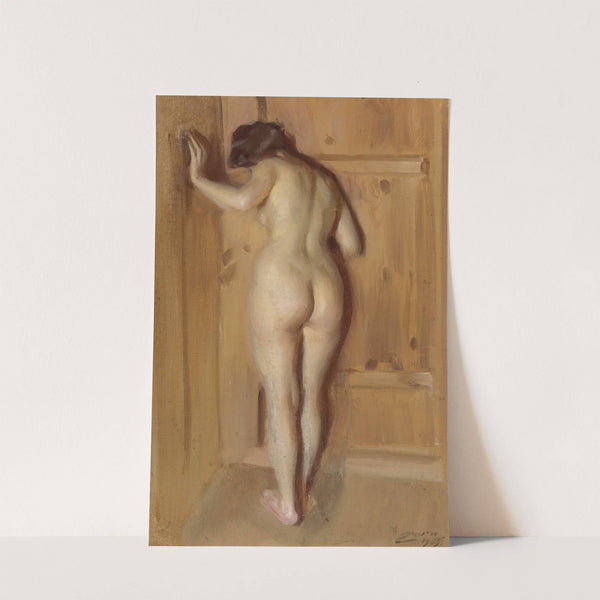 Kuvådörren (The Chamber Door) (1905) by Anders Zorn