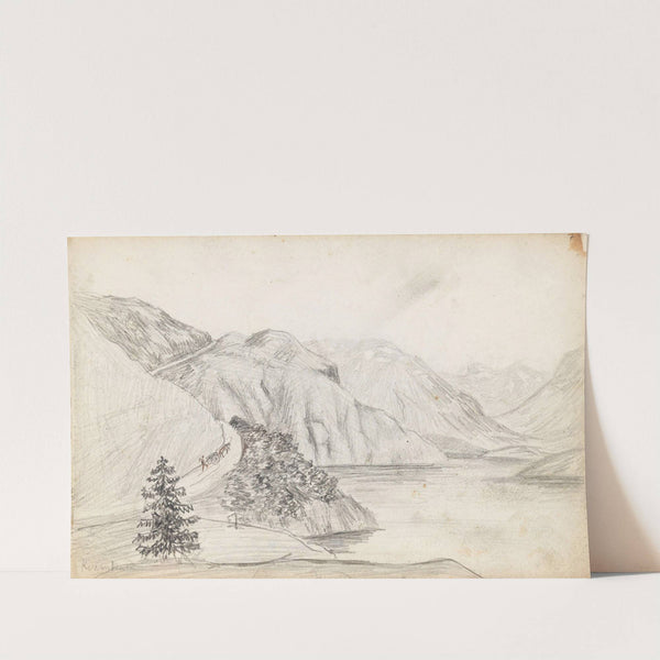 Kvamskleiva by Hans Gude