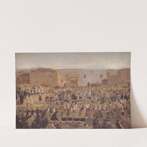 Kvindedansen i Megara by Niels Skovgaard