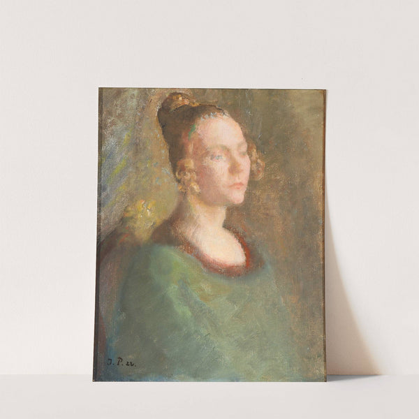 Kvindeportræt by Julius Paulsen