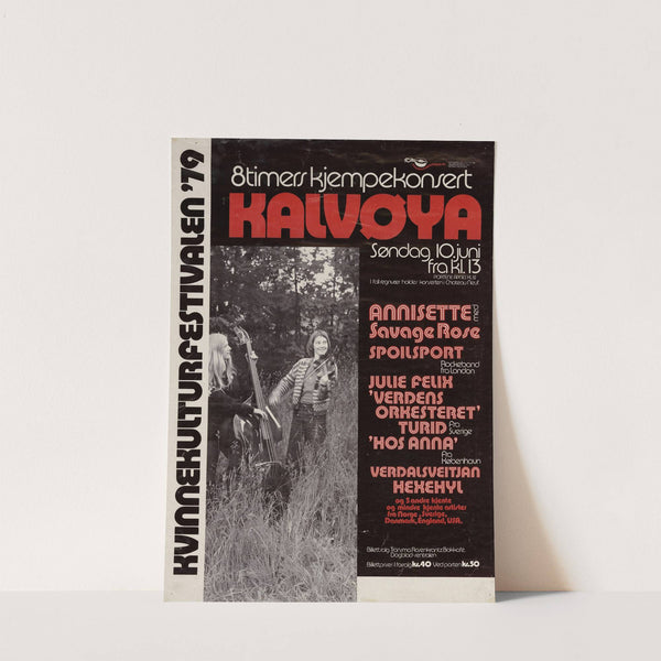 Kvinnekulturfestivalen ’79 – Kalvøya, 10. juni 1979 (1979) by Petter Thorsrud