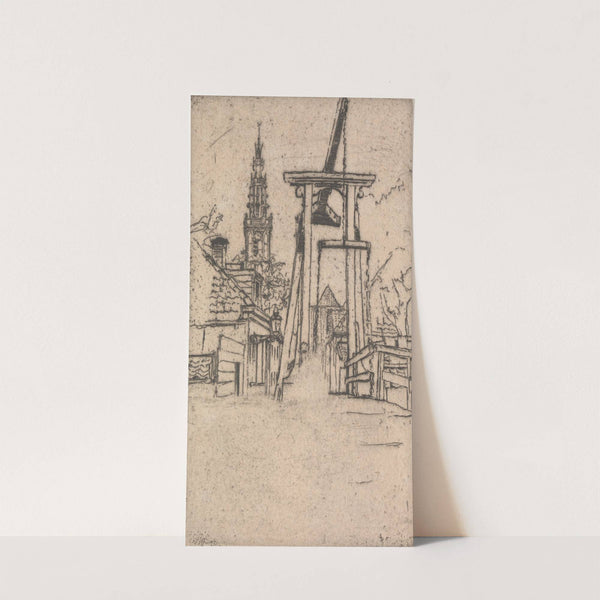 Kwakelburg, Edam by Sir Frank Short