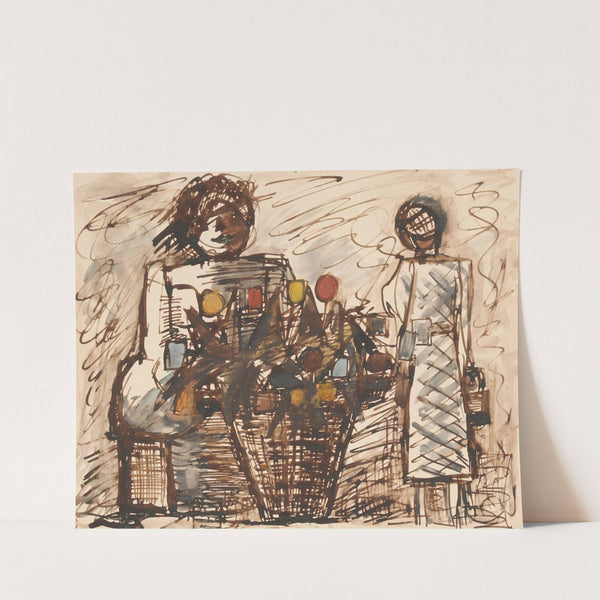 Kwiaciarka (1930) by Tadeusz Makowski