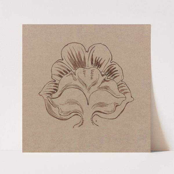 Kwiaton. Projekt do dekoracji malarskiej prezbiterium kościoła Mariackiego by Stanisław Wyspiański