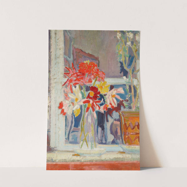 Kwiaty w szklanym wazonie (1909) by Wojciech Weiss