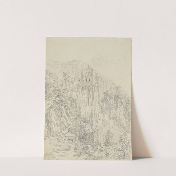 Kybach castle by Friedrich Metz