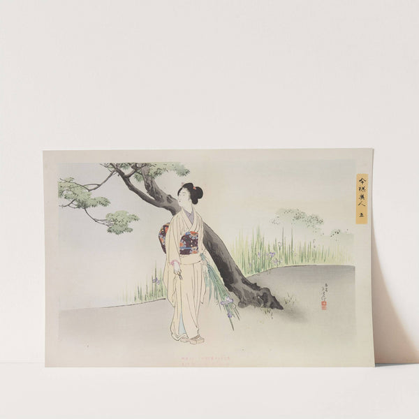 Kyōiku imayō bijin fūzoku zen Pl.05 by Toshikata Mizuno