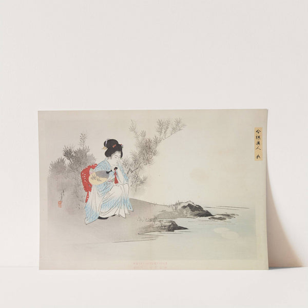 Kyōiku imayō bijin fūzoku zen Pl.09 by Toshikata Mizuno