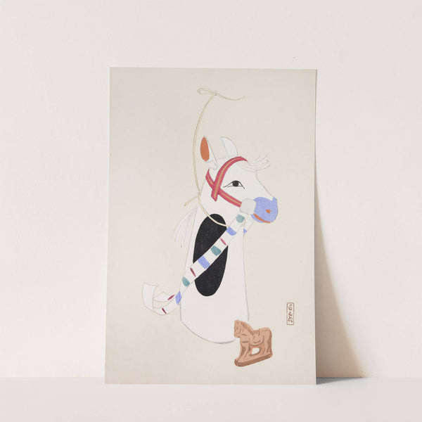 Kyosen’s Collected Illustrations of Japanese Toys Pl.048 (1919) by Kawasaki Kyosen