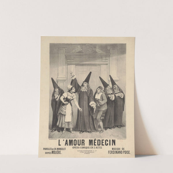 L’ Amour médicin (1860) by Pierre-Auguste Lamy