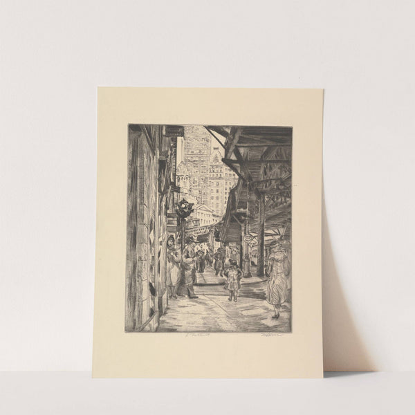 L Fulton Street (1935–43) by Mortimer Borne