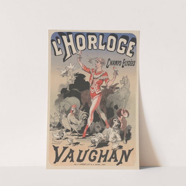 L’ Horloge. Vaughan (1878) by Jules Chéret