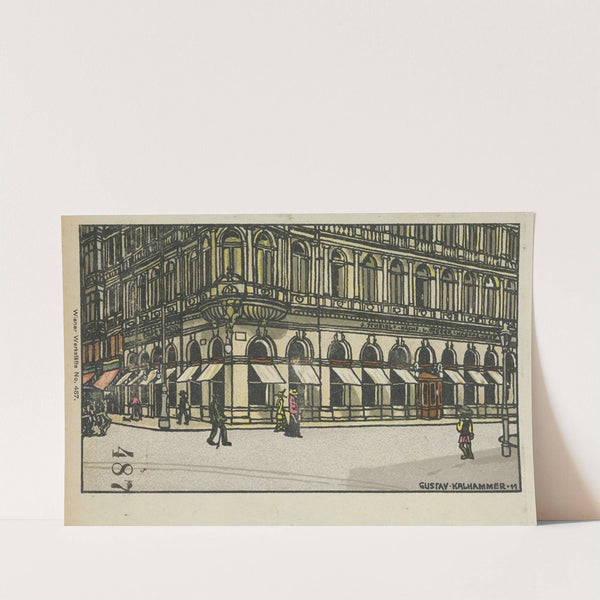 L. Steger, Successor to Café J. Scheidl (1912) by Gustav Kalhammer