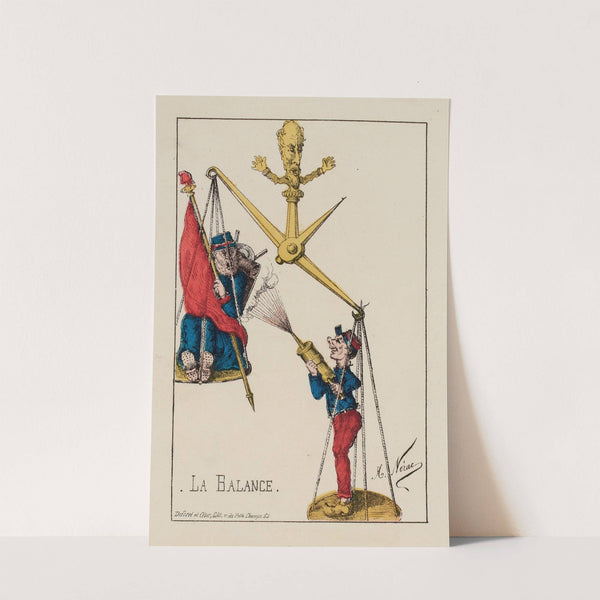 La BalanceLe Moment Psychologique. (1871) by H. Nérac