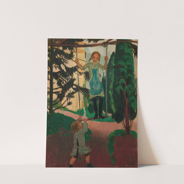 La balançoire au Prieuré (1916) by Maurice Denis