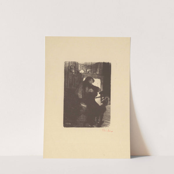 La Ballade du Désespéré (1896) by Théophile Alexandre Steinlen