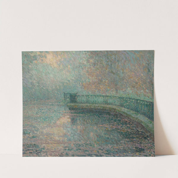 La balustrade, Londres by Henri Le Sidaner