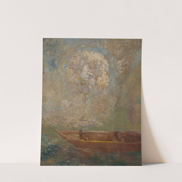 La Barque (circa 1901) by Odilon Redon