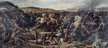 La bataille de Cannes (1863)