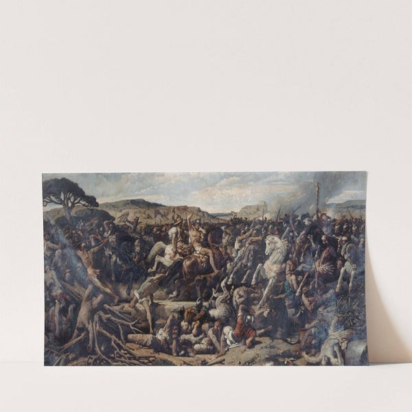 La bataille de Cannes (1863) by François-Nicolas Chifflart