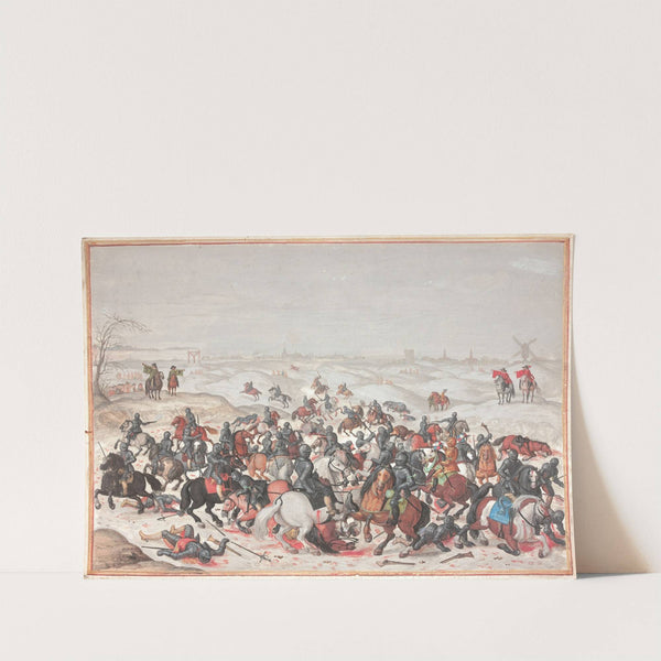 La bataille de Lekkersbeetje by Sebastian Vrancx