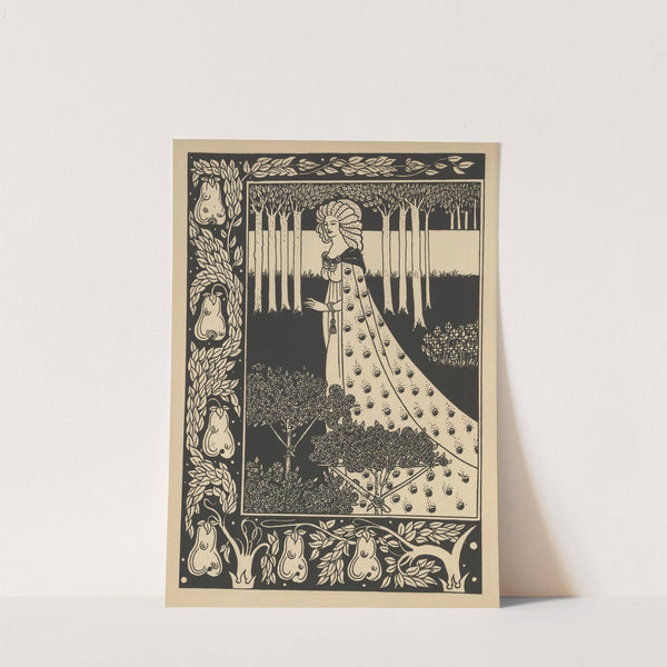 La Beale Isoud at joyous gard (1893-1894) by Aubrey Vincent Beardsley