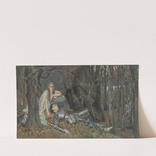 La Belle Dame sans Merci (1901) by Henry Meynell Rheam