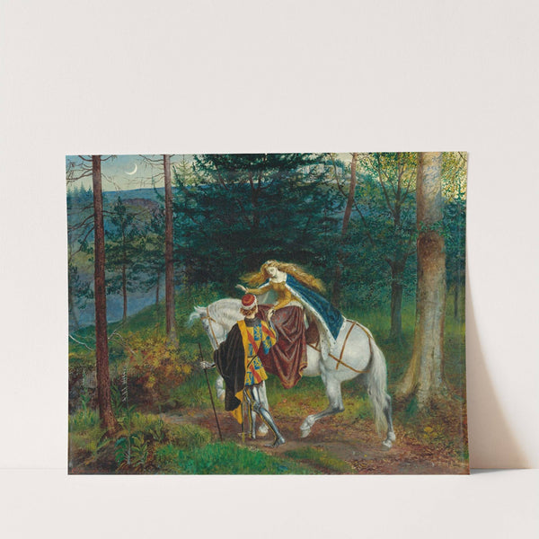 La Belle Dame Sans Merci by Walter Crane