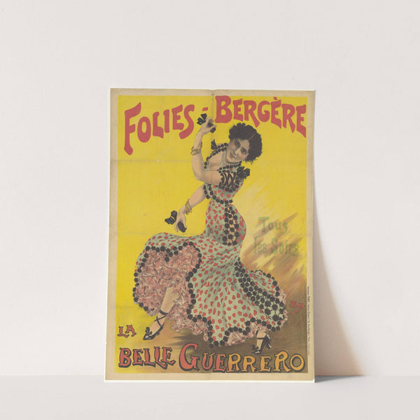 La Belle Guerero (1899) by Imp. Chaix