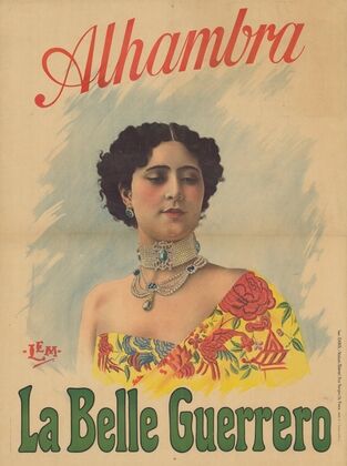 La Belle Guerrero. Alhambra (1899)