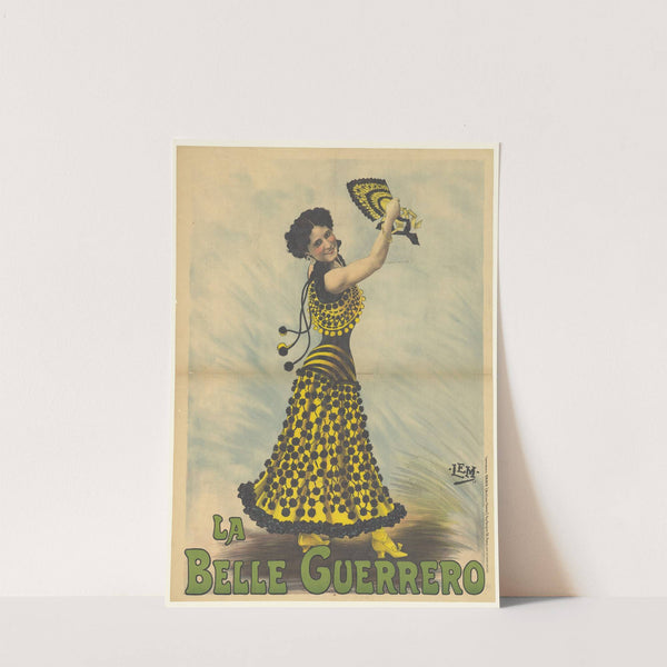 La belle Guerrero (1899) by Imp. Chaix