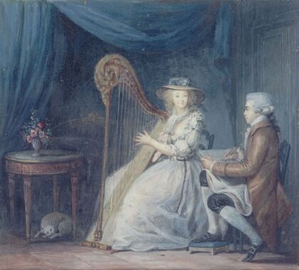 La Belle Harpiste