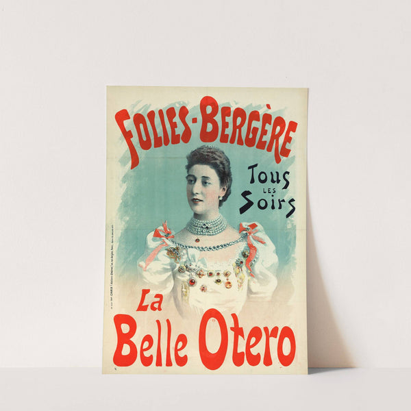 La Belle Otero (1894) by Imp. Chaix