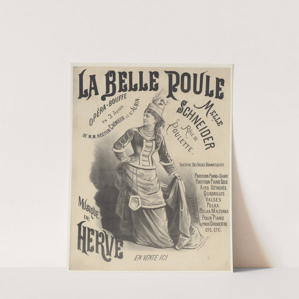 La Belle poule (1876) by Edward Ancourt