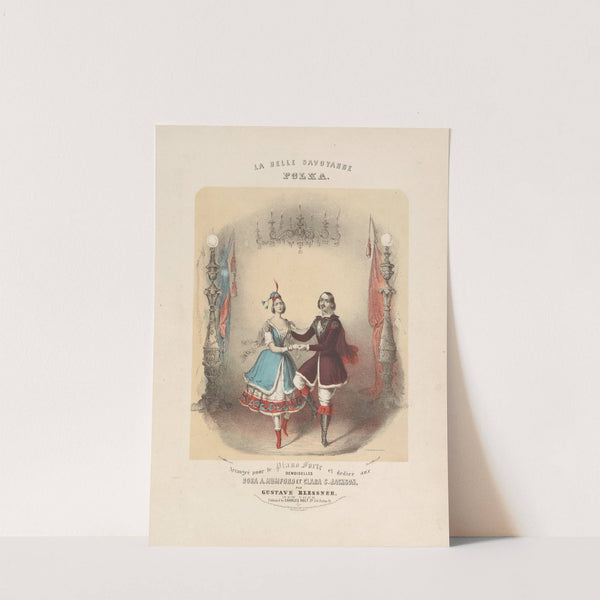 La belle savoyarde polka; arrangée pour le piano forte et dediée aux demoiselles Dora A. Mumford et Clara S. Jackson (1847) by John H. Bufford's & Sons
