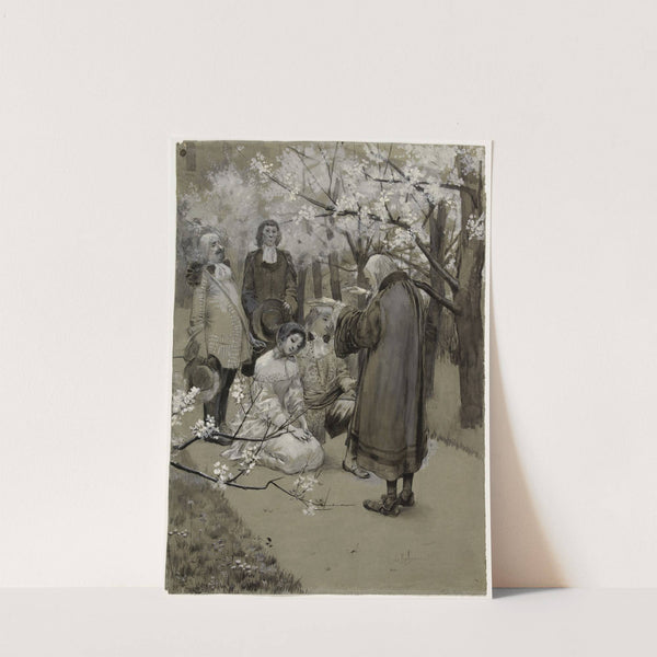 La bénédiction (1884) by Georges Antoine Rochegrosse