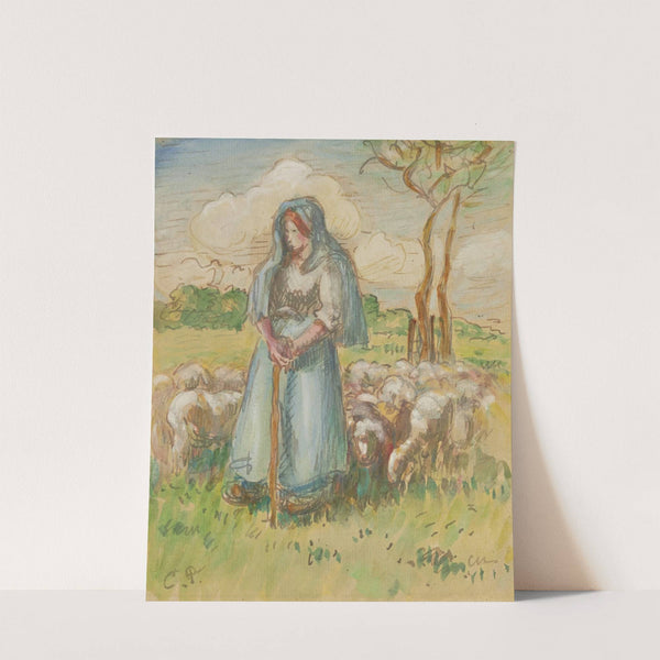 La Bergère by Camille Pissarro