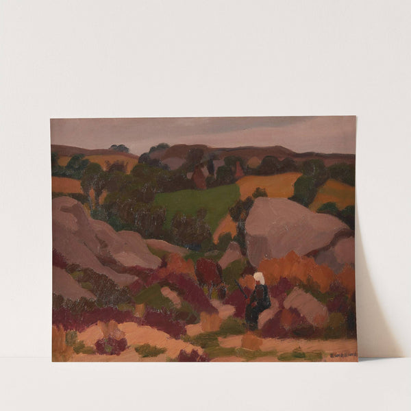 La Bergère en Bretagne by Jules Émile Zingg
