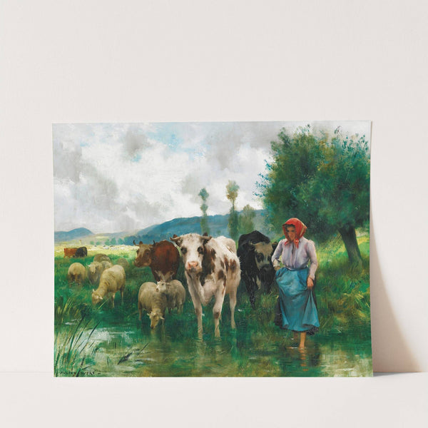 La Bergère by Julien Dupré