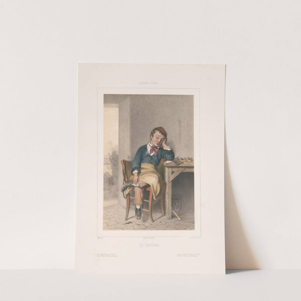 La besogne (1852) by Edmé Jean Pigal