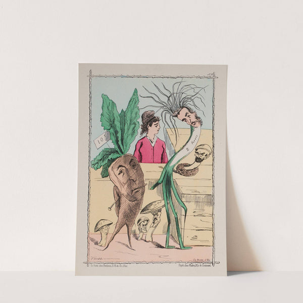 La betterave, les champignons, le poireau by Faustin Betbeder