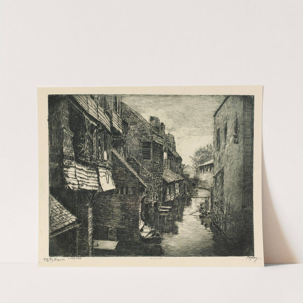 La Bièvre (19th Century) by Pierre-Marcel Roy