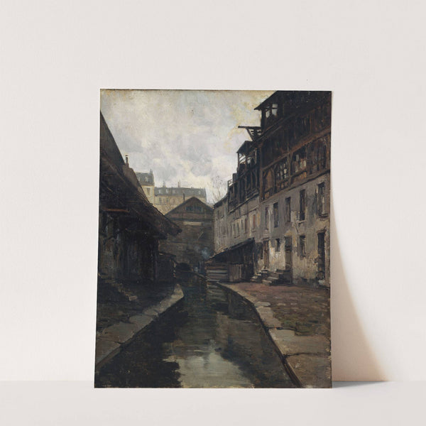 La Bièvre, entre la rue Pascal et la rue Broca by Germain Eugène Bonneton