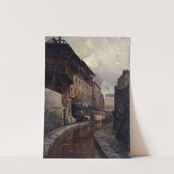 La Bièvre, rue de Valence by Germain Eugène Bonneton