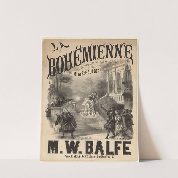 La Bohémienne. Grand opéra en 4 actes (1869) by Victor Coindre