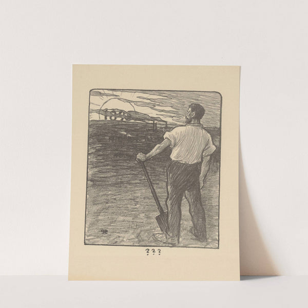 La bonne année (1893) by Théophile Alexandre Steinlen