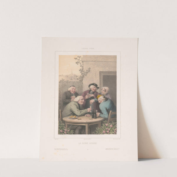 La bonne aubaine (1852) by Edmé Jean Pigal