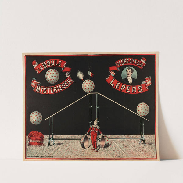 La Boule Mysterieuse Le Createur Lepers (1888) by Imp. Charles Lévy