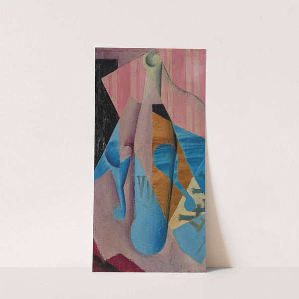 La Bouteille de vin by Juan Gris